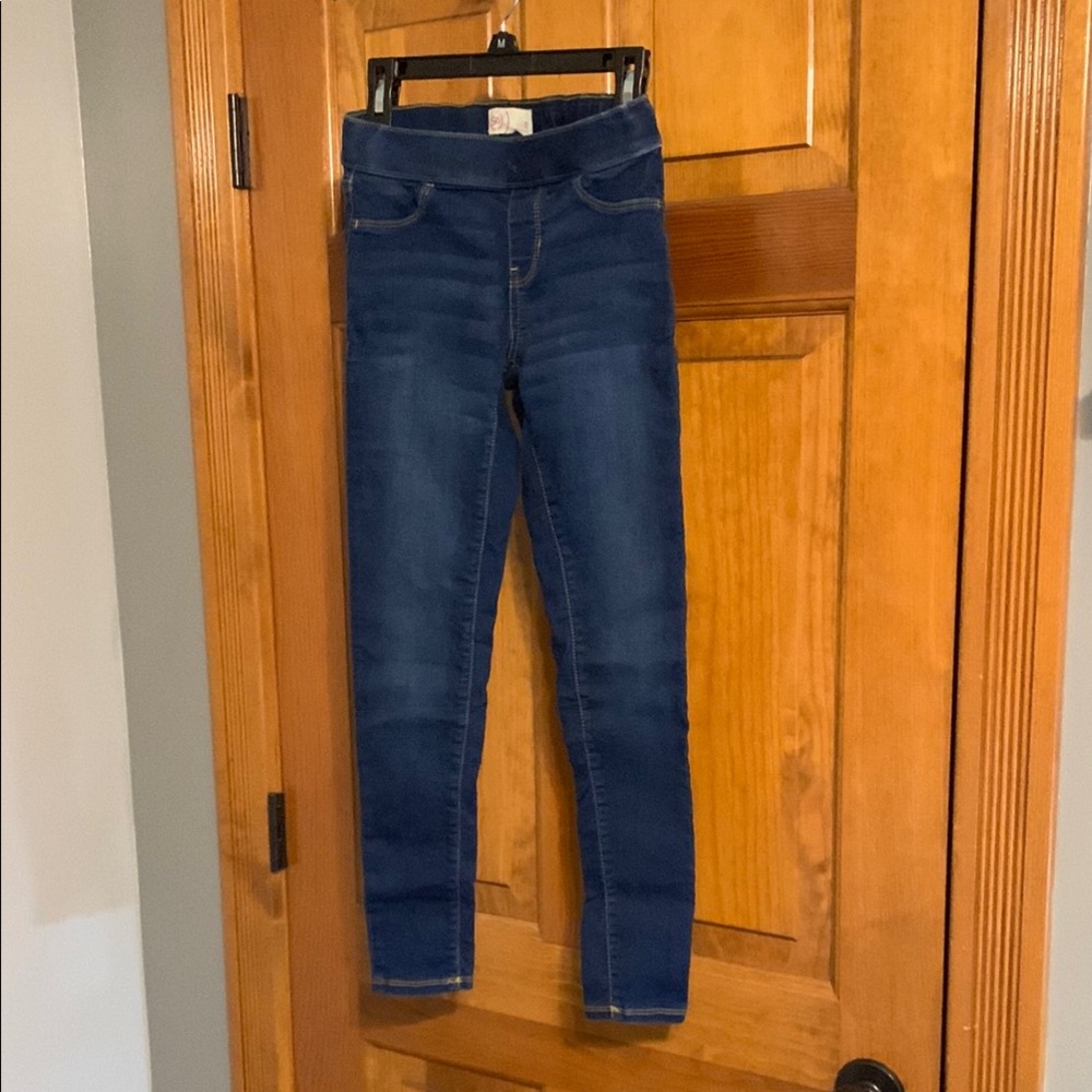 SO Blue Casual High-Rise Tapered Jeans